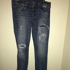 American Eagle Jeans distressed Size 12